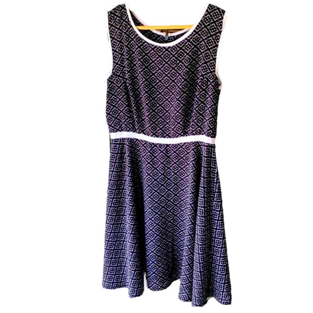 Patterned A-line Dress